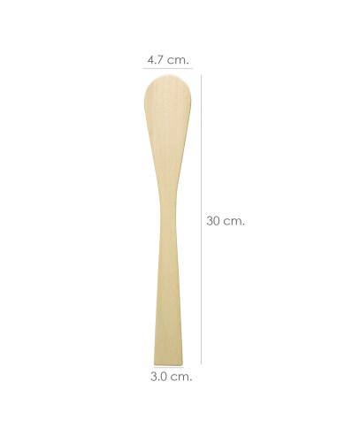 Espatula Sangria Madera Oryx 30 cm.
