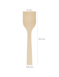 Pala Cocina Madera Hamburguesas Oryx 35 cm. 2