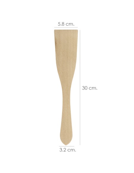 Pala Cocina Madera Sin Ranuras Oryx 30 cm.