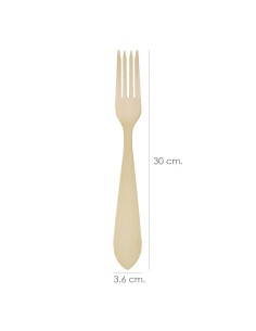 Tenedor Cocina Madera Oryx 30 cm. 2