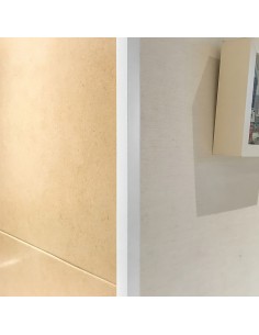 Perfil Pvc Angulo 25x25 mm. Blanco Barra 2,5 metros 2