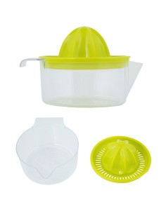 Exprimidor Zumo Manual Frutas Con Jarra Plástico Ø 12 x 11 cm. 2