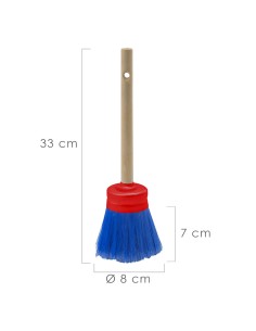 Brocha Encalar Cerda Azul Ø 10 x 29 cm. 2