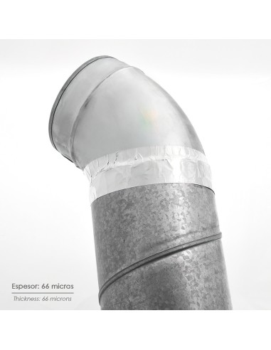 Cinta Adhesiva Aluminio 48 mm. x 45 m. 66 micras