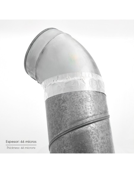 Cinta Adhesiva Aluminio 48 mm. x 45 m. 66 micras