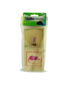 Trampa ratas madera 17,5 x 8 cm. 2