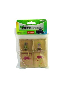 Trampas ratones madera 9.8 x 4.8 cm. (2 unidades) 2