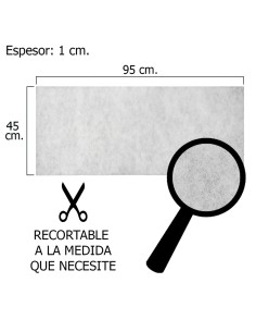 Filtro Campana Extractora 45x95 cm. 150 grm/m2 2
