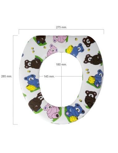 Reductor Asiento Wc Infantil Suave