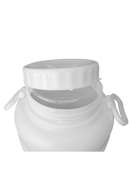 Bidon Garrafa Plastico Alimentario Con Grifo y Boca Ancha 30 Lt.