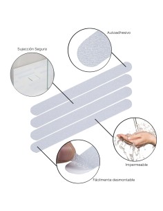 Tiras Antideslizante Adhesivas Para Baños / Duchas 2