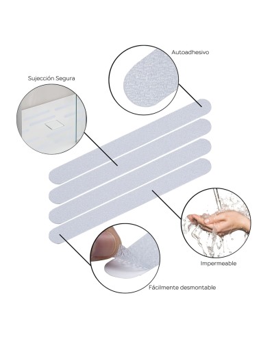 Tiras Antideslizante Adhesivas Para Baños / Duchas