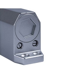 Cierra Puertas Con Retenedor Fuerza 3. Color Plata (Puertas 80/100 cm.) 2