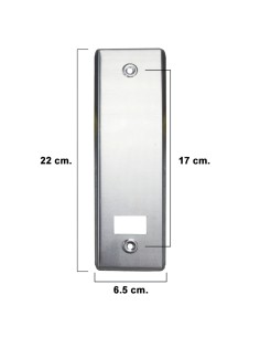 Placa Aluminio Para Recogedor Persiana 2