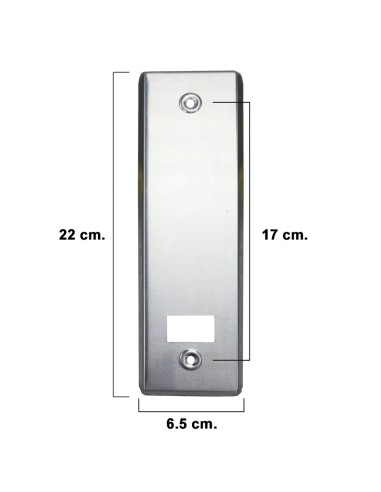 Placa Aluminio Para Recogedor Persiana