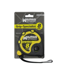 Flexometro 8 Metros Con Freno Wolfpack Grip Special 2