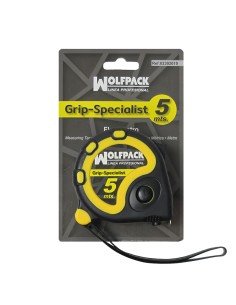 Flexometro 5 Metros Con Freno Wolfpack Grip Special 2