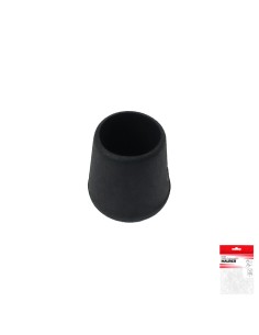 Contera Cónica Negra 12mm. Blister 8 piezas. 2