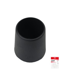 Contera Cónica Negra 25mm. Blister 4 piezas. 2