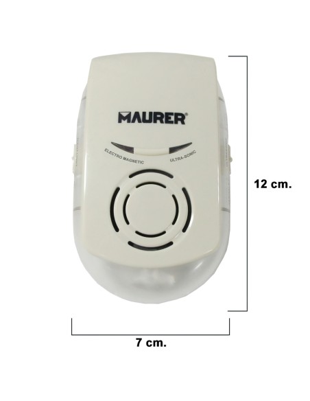 Ahuyentador Ultrasonidos y Electromagnético Para Ratones E Insectos