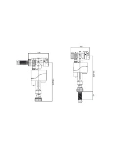 Grifo Flotador Compact Doble 2