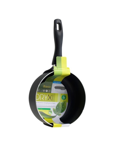 Cazo Aluminio Antiadherente Basic 18 cm./ 3 mm.