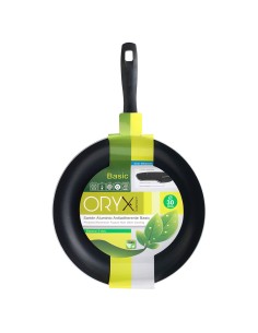 Oryx Sartén Aluminio Antiadherente Basic, Alta Resistencia, Apta Inducción, Libre PFOA, Diámetro 30 cm, Espesor 3 mm. 2