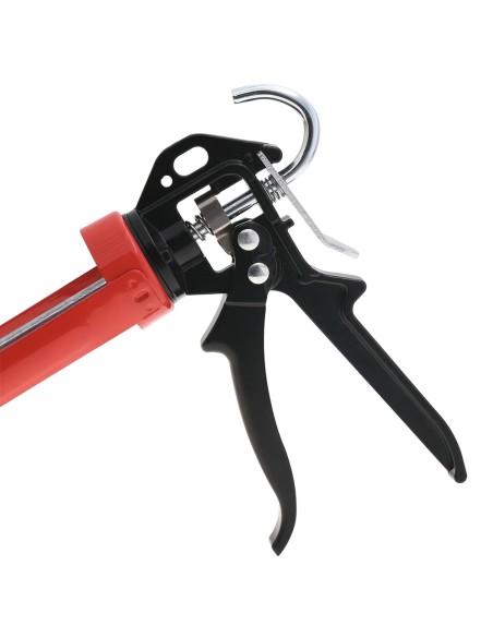 Pistola Silicona Profesional Roja / Negra Profesional