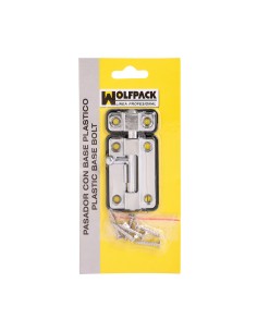 Pasador Wolfpack Base Plástico 50 mm. Cromado 2