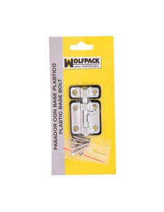 Pasador Wolfpack Base Plátsico 35 mm. Cromado 2