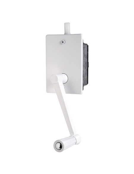 Torno Elevacion Persiana Empotrar Blanco