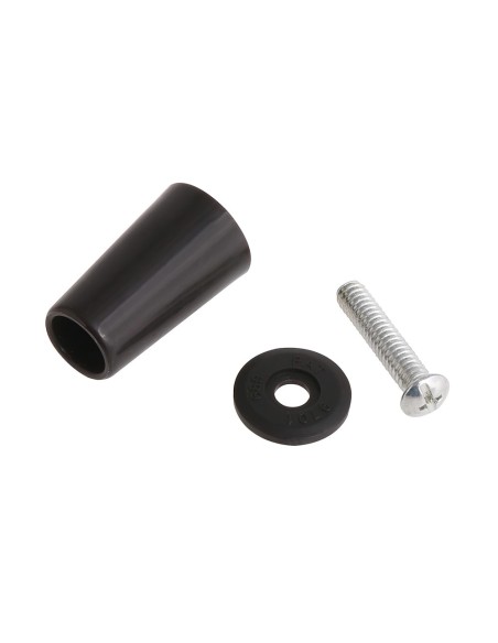 Tope Persiana Con Tornillo 40 mm. Marrón