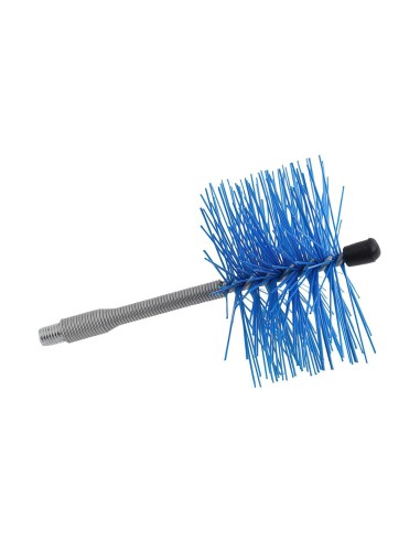 Deshollinador Cepillo Nylon Eje Flexible 100 mm.