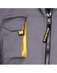 Chaqueta de Trabajo Gris/Amarillo Talla 46/48 S 2