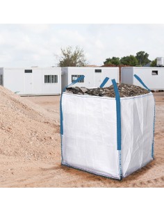 Saco Obra Big Bag Rafia 90x90x90cm. Carga máxima seg. 1.000Kg. 2