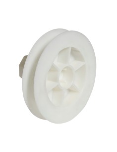 Disco Persiana Plastico Compacto para Rodamieto 120x40 mm. Cinta 18 mm. 2