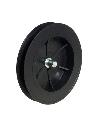 Disco Persiana Plastico Espiga Metalica 136x40 mm. Cinta 14 mm.