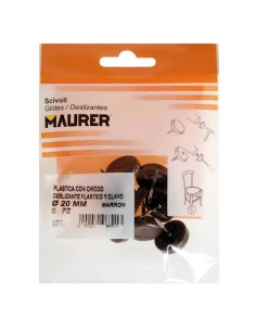 Deslizante Grande Marron Ø20 (Blister 8 Unidades) 2