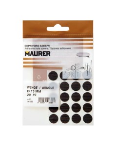 Tapatornillos Adhesivos Wengue (Blister 20 unidades) 2