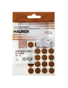 Tapatornillos Adhesivos Sapelly (Blister 20 unidades) 2