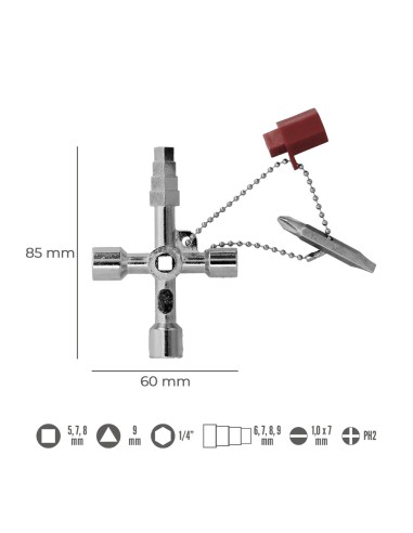 Llave De Cabina - Calefacción, Aire Acondionado y Saneamientos
