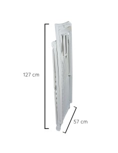 Tendedero Oryx Plegable Resina Con Alas 2