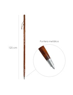 Baston Bordon Caminar 1,25 metros con Colgador 2