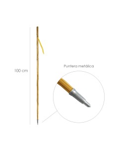 Baston Bordon Caminar 1,00 metro Con Colgador 2