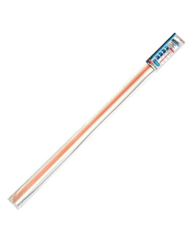 Burlete Puerta Pvc Transparente Con Goma 1 Metro