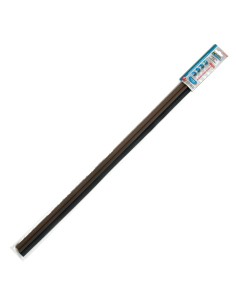 Burlete Puerta Pvc Marron Con Goma 1 Metro 2