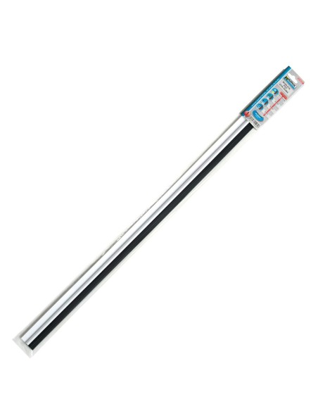 Burlete Puerta Pvc Blanco Con Goma 1 Metro