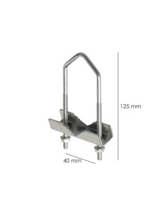 Abrazadera Para Mastil Universal 2