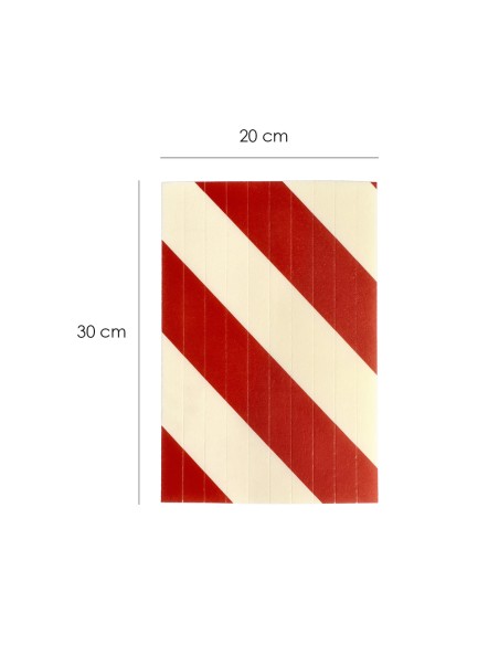 Protector Antiroces Cochera Adhesivo Flexible 30x20 cm.