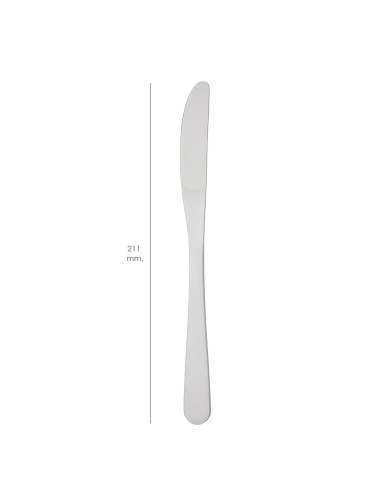 Cuchillo Mesa Murano 211 mm.Caja 12 unidades